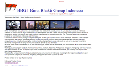 Desktop Screenshot of bimagroup.com