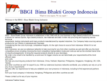 Tablet Screenshot of bimagroup.com